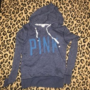 Dark Blue Lightweight VS PINK Pullover